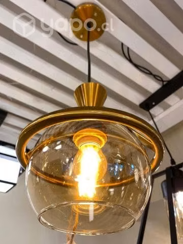 Lámpara colgante simple. 💡 - Imagen 2