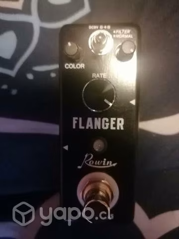 Pedales de guitarra eléctrica