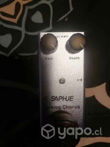 Pedales de guitarra eléctrica