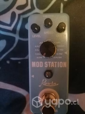 Pedales de guitarra eléctrica