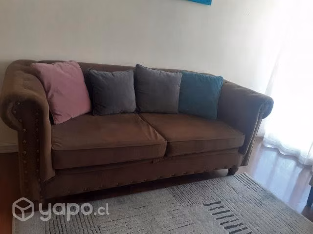 Sofa modelo chester 3 cuerpos