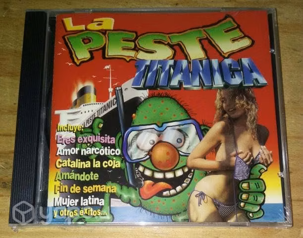 La Peste - Titanica "1998" 16 Canciones Nuevo & Se