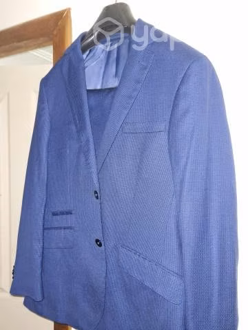 traje trial de lana con seda