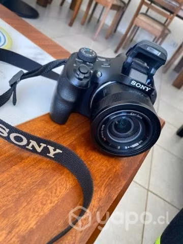 Cámara sony más su bolso original