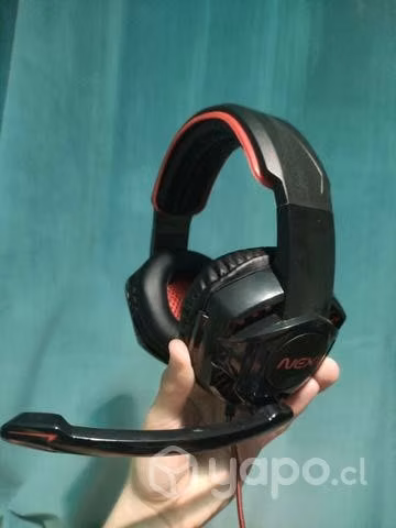Audífonos gamer sin uso