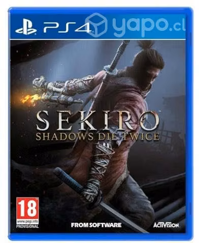 Sekiro Shadows Die Twice PS4