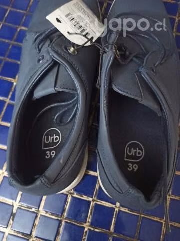 Zapatos Nuevos Hombre URB Azules numero 39