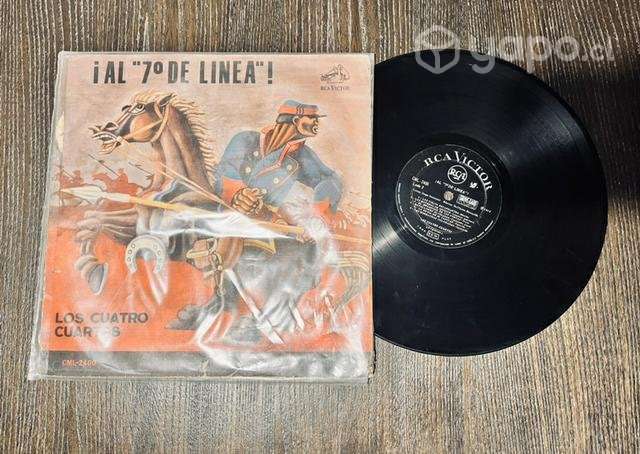 Vinilo Cuatro Cuartos Adiós al 7mo de Línea