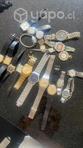 Lote de relojes antiguos