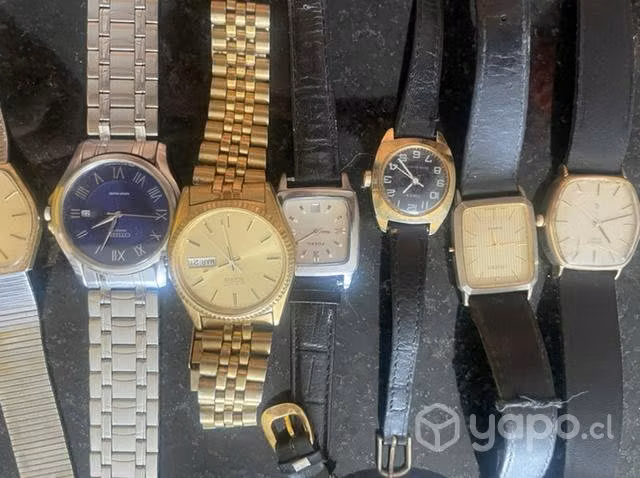 Lote de relojes antiguos
