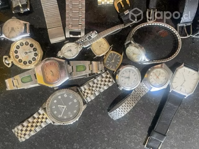 Lote de relojes antiguos