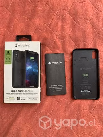 Carcasa cargador iphone XS max