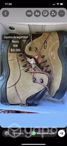 Zapatos seguridad Nazca n38