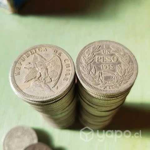 Monedas año 1933