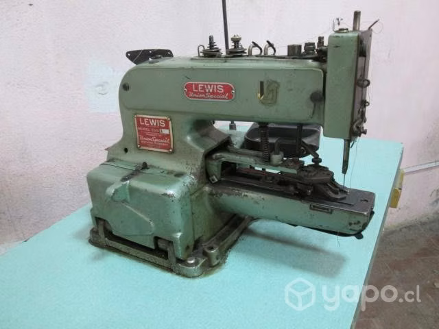 Máquina De Coser Botones Lewis