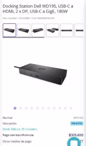 Dockin Dell Dock WD19 - Imagen 5