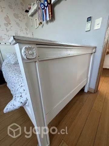 Cama madera 1 plaza