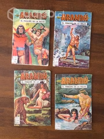 Lote 4 comics Arandu