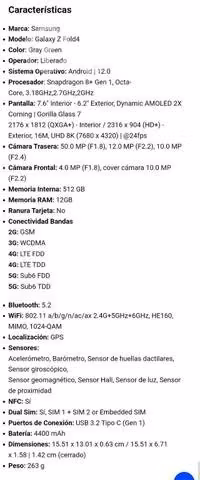 Galaxy Fold 4 512 gb - Imagen 2