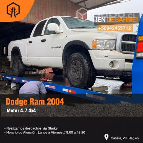 Cuerpo aceleracion dodge ram 2004