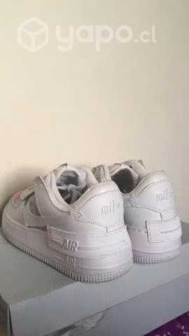 Zapatillas Nike af1 shadow blancas