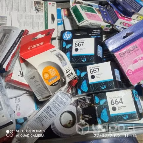 Tintas diversos modelos y marcas originales