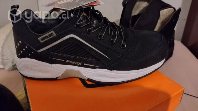 Zapatillas de seguridad punta de fierro