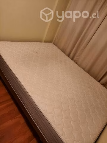 Boxspring 2 plazas cama dividida rosen