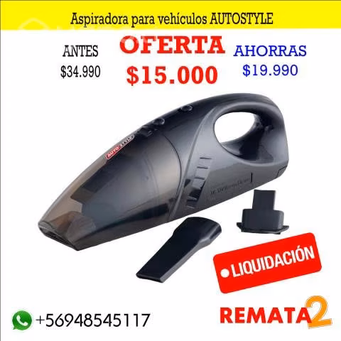Aspiradora para vehículos AUTOSTYLEAspiradora para