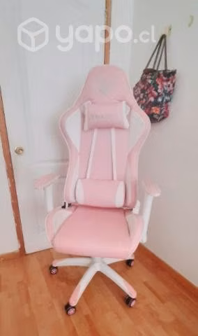 Silla Gamer rosada meetion