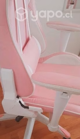 Silla Gamer rosada meetion - Imagen 2