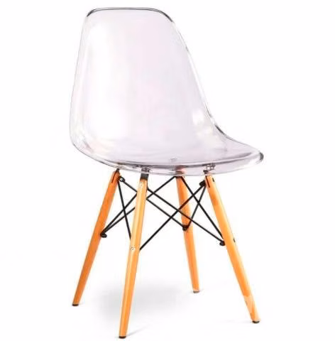 Silla Eames transparente Nueva