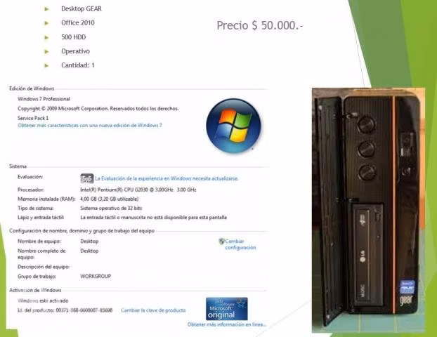Pc gear intel 3.0 ghz