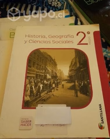 Libros Santillana 2do medio