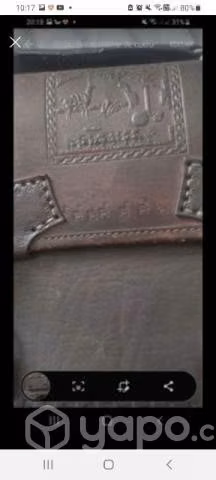 Morral de cuero