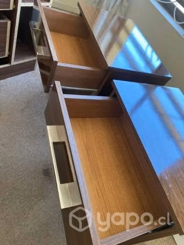2 veladores con cajón - Imagen 5