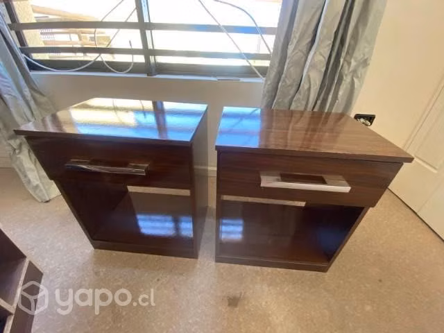 2 veladores con cajón - Imagen 3