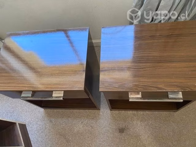2 veladores con cajón - Imagen 2