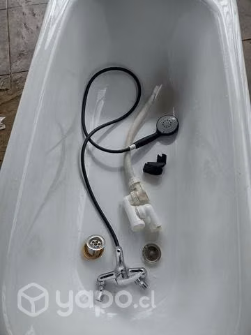 Tina ,ducha y accesorios