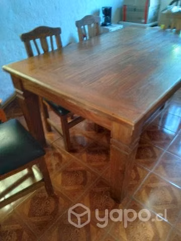 Set Mesa con 8 Sillas + Mueble de Cocina Americana