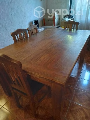 Set Mesa con 8 Sillas + Mueble de Cocina Americana