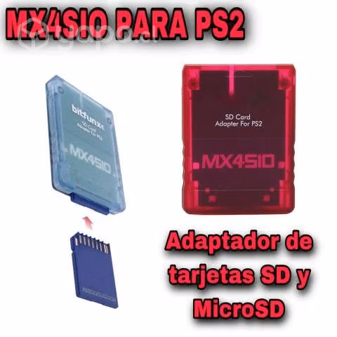 Mx4sio para ps2 - para jugar juegos desde sd
