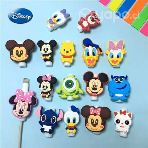 Protector de cables para celular MARVEL y DISNEY
