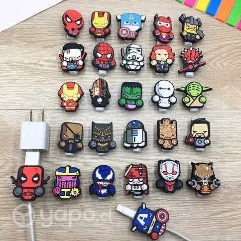 Protector de cables para celular MARVEL y DISNEY - Imagen 2