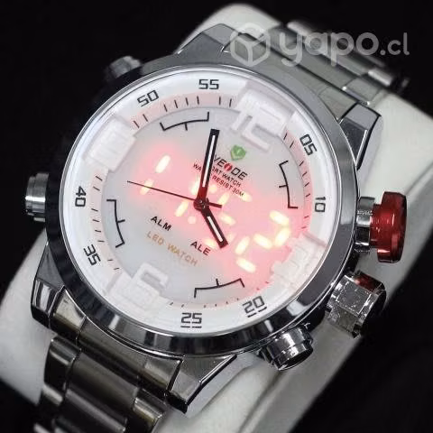 Reloj Weide modelo exclusivo Led y Analogo