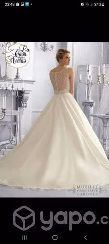 Vestido de Novia Mori lee