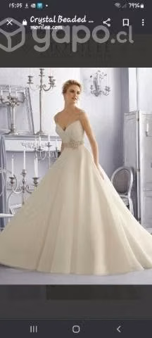 Vestido de Novia Mori lee