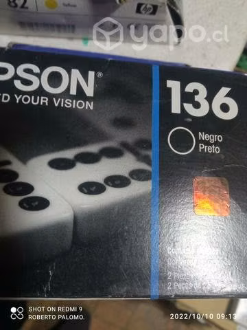 Tinta Epson 136 packs doble original