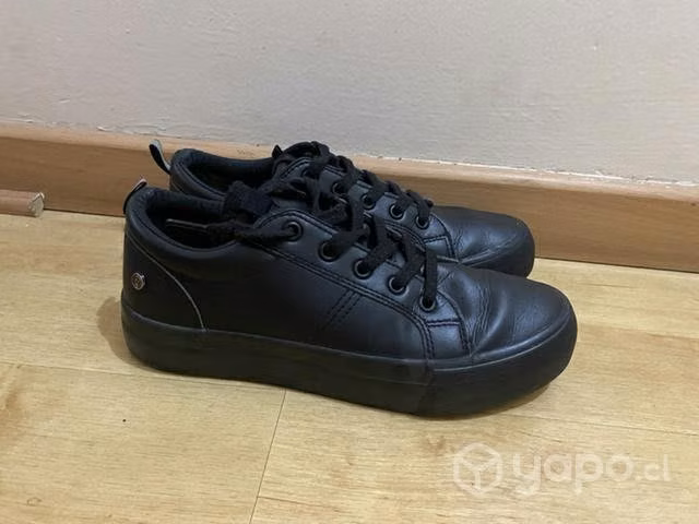 Zapatillas Escolar Niña/Mujer Cuero - Imagen 2