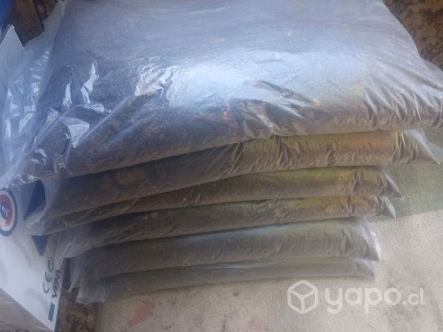 Tierra de hola en bolsa